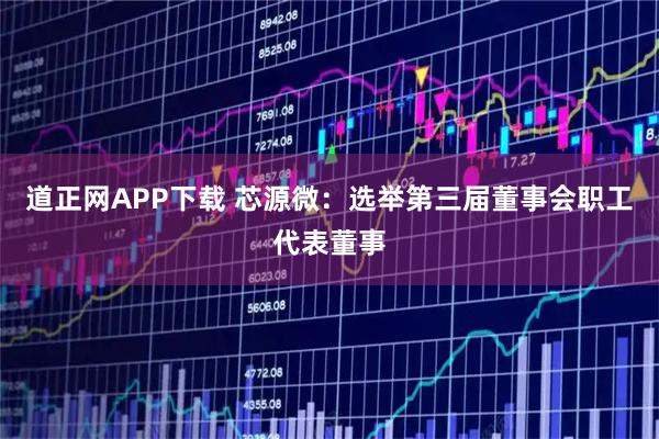 道正网APP下载 芯源微：选举第三届董事会职工代表董事